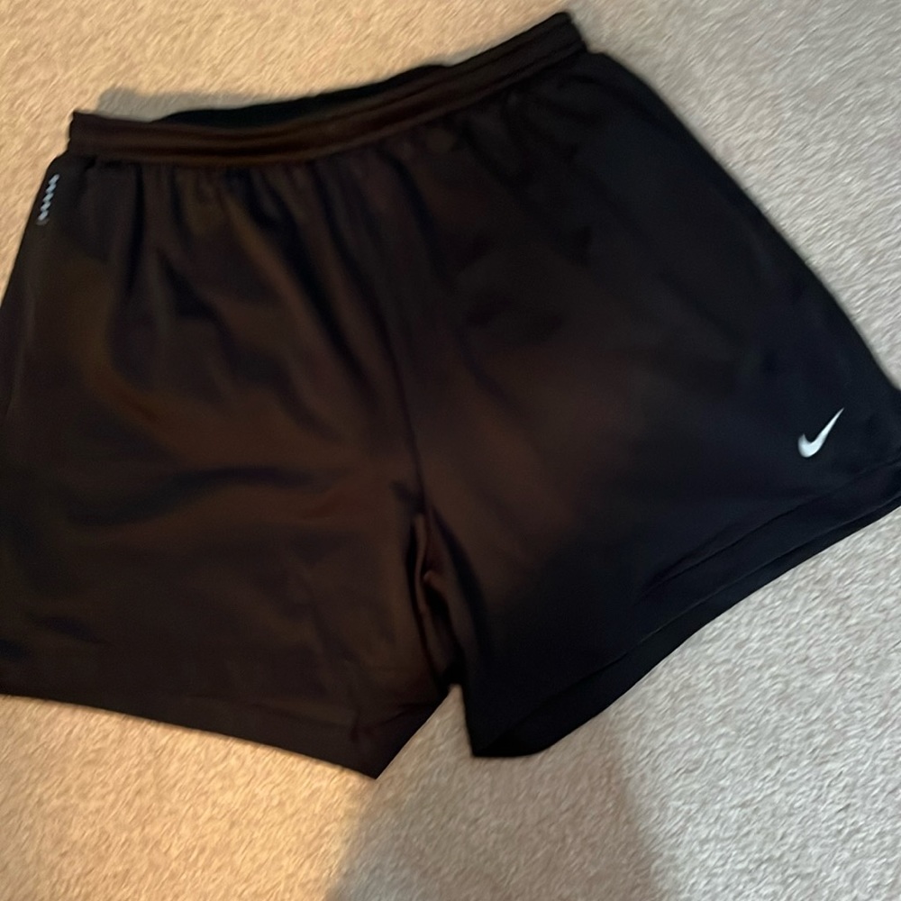 Nike shorts 100% polyester size medium